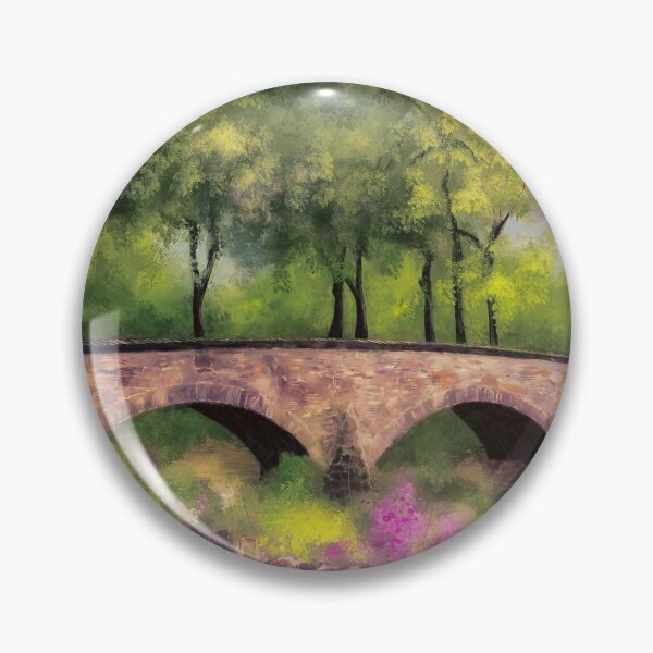Item preview, Burnside Bridge In Spring designed and sold by Lois  Bryan.