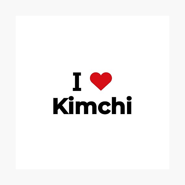Item preview, I love Kimchi designed and sold by Moyanana.