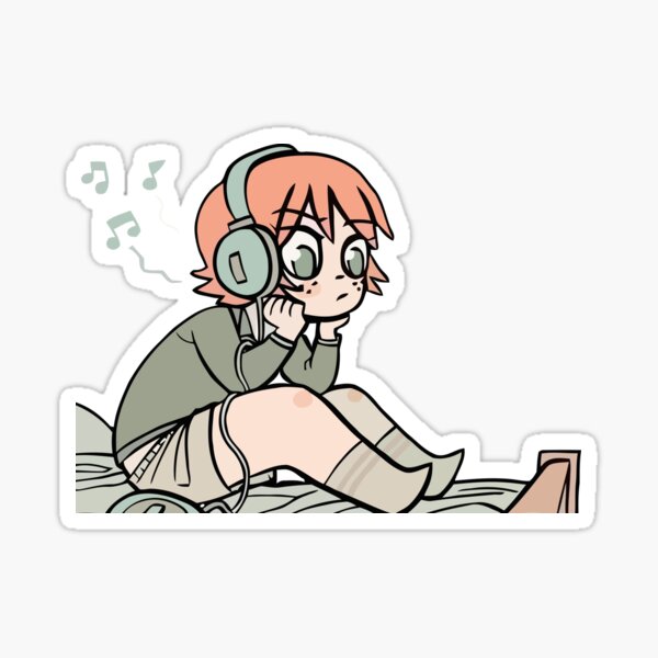 The Wonderful World of Kim Pine (No Text) Sticker