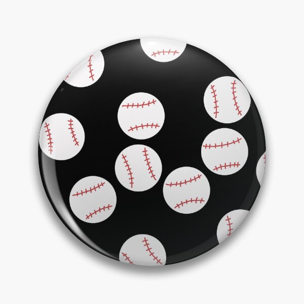 Item preview, Baseball on Black designed and sold by RepeatCandy.