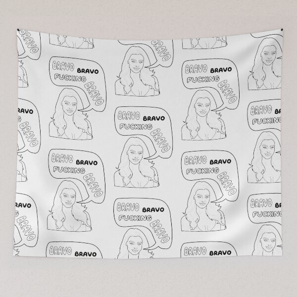 Item preview, Denise Richards Bravo Bravo Fucking Bravo Real Housewives Of Beverly Hills RHOBH Kyle Richards Camille Grammar designed and sold by ponychops.