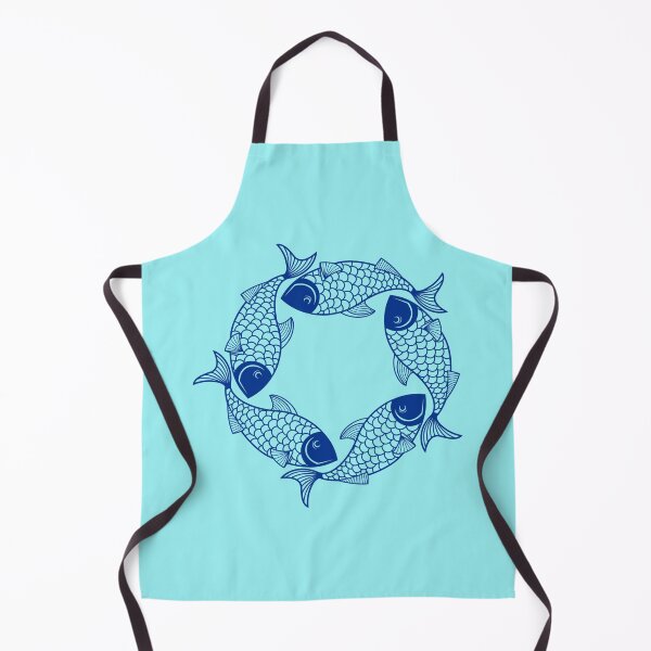 Item preview, Blue Fish Mandala designed and sold by MyTshirtArt.