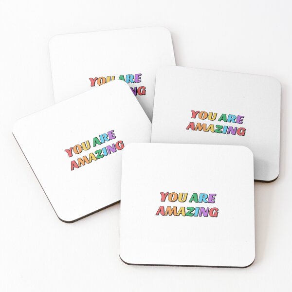 Item preview, You Are Amazing rainbow colors designed and sold by Inspirationmotivation.