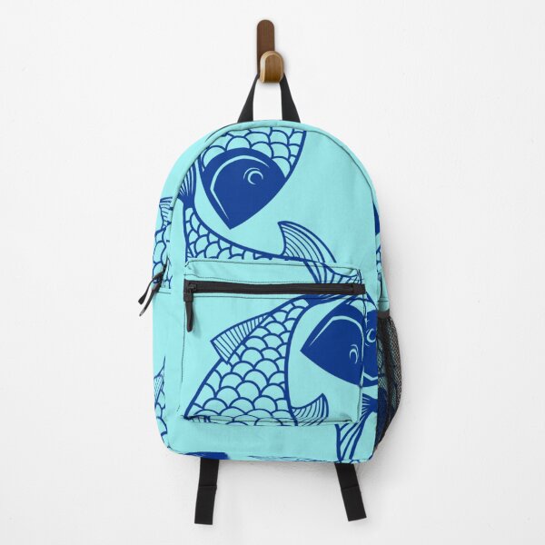 Item preview, Blue Fish Mandala designed and sold by MyTshirtArt.