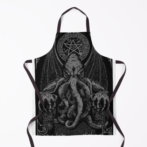 Item preview, Cthulhu Love craft Occult Pagan Octopus Monster apocalypses Cthulhusitting on a throne designed and sold by Reign Of Darkness.