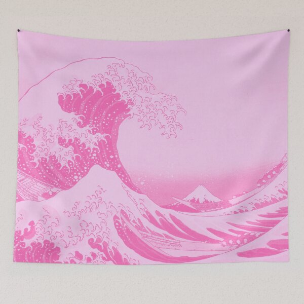 Item preview, Pink The Great Wave off Kanagawa -- Sakura Blossom designed and sold by MagicStrawberry.