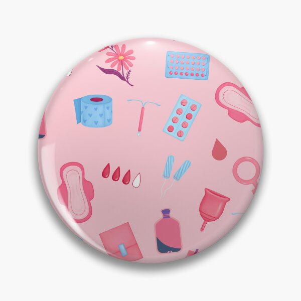 Item preview, Menstruation pattern pink designed and sold by Lady-Frost.