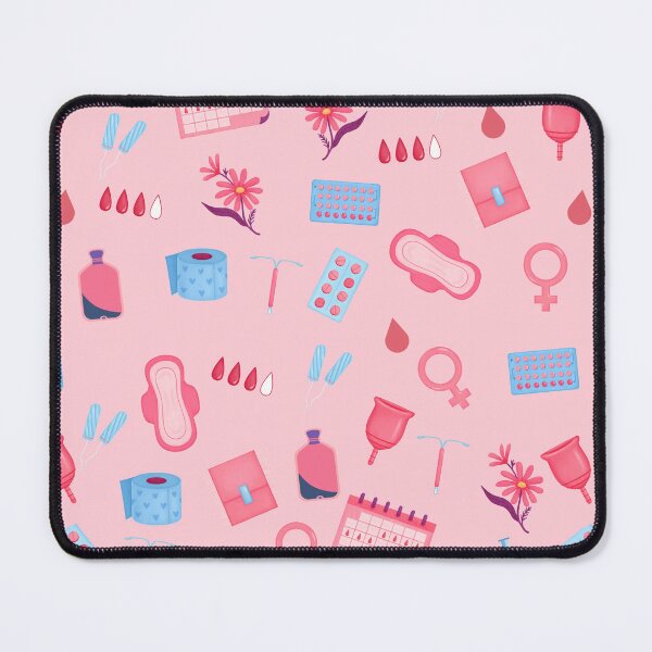 Item preview, Menstruation pattern pink designed and sold by Lady-Frost.
