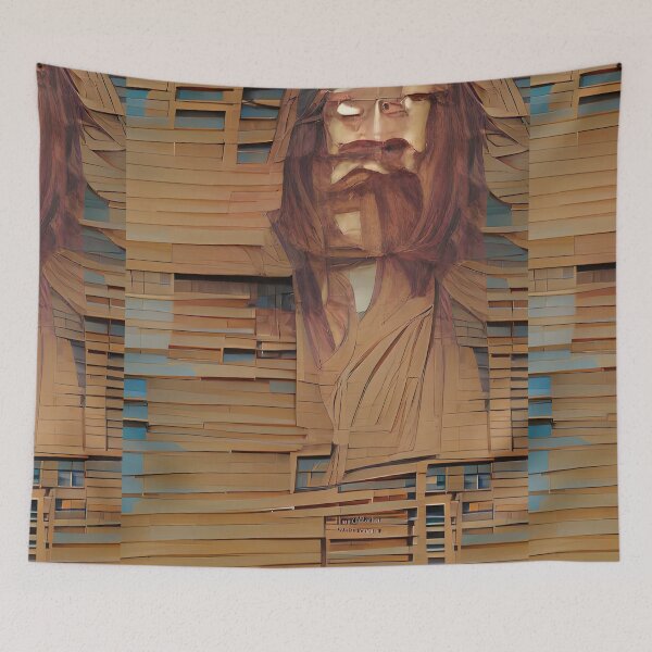Item preview, Wooden Christ designed and sold by Hiimtrace.