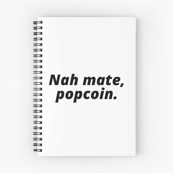 Item preview, nah mate popcoin designed and sold by Brewsoup.