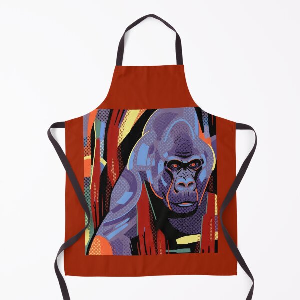 Item preview, Gorilla Colorful Comic Art. Majestic Ape designed and sold by Rebel-Design.