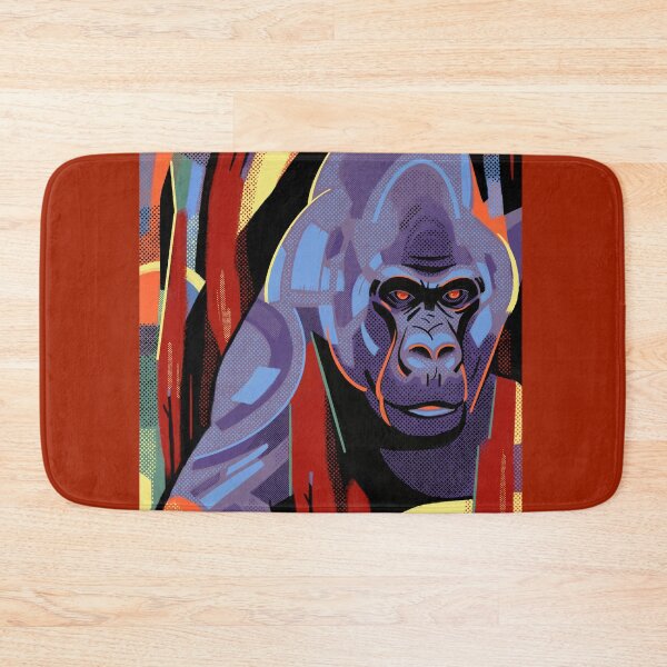 Item preview, Gorilla Colorful Comic Art. Majestic Ape designed and sold by Rebel-Design.