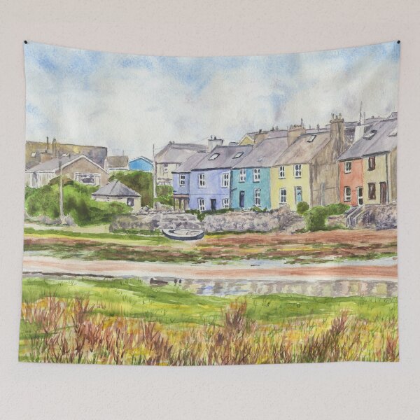Item preview, Aberffraw Cottages designed and sold by LymphomaLass.