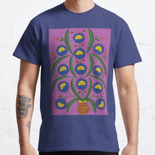 Maria Prymachenko Flowers in a Pot 1992 Classic T-Shirt