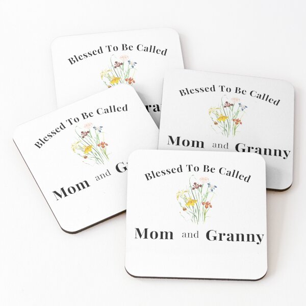 Item preview, Blessed To Be Called Mom And Granny designed and sold by RedFlowerful.
