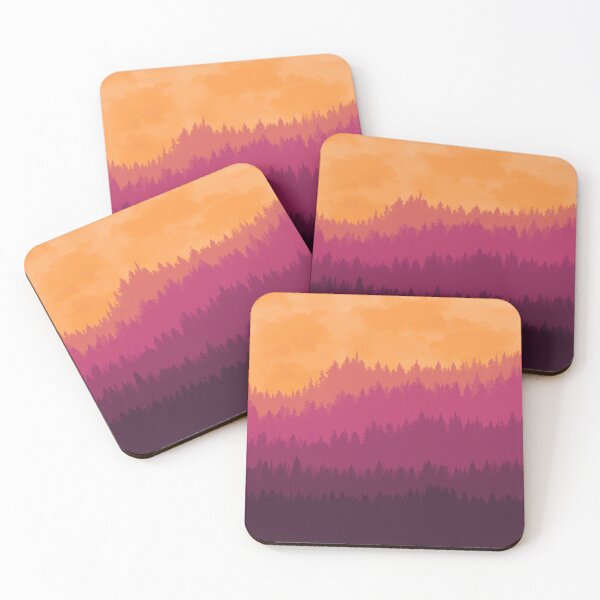 Item preview, Sunset Silhouette - Blood Orange -  designed and sold by Xernition.