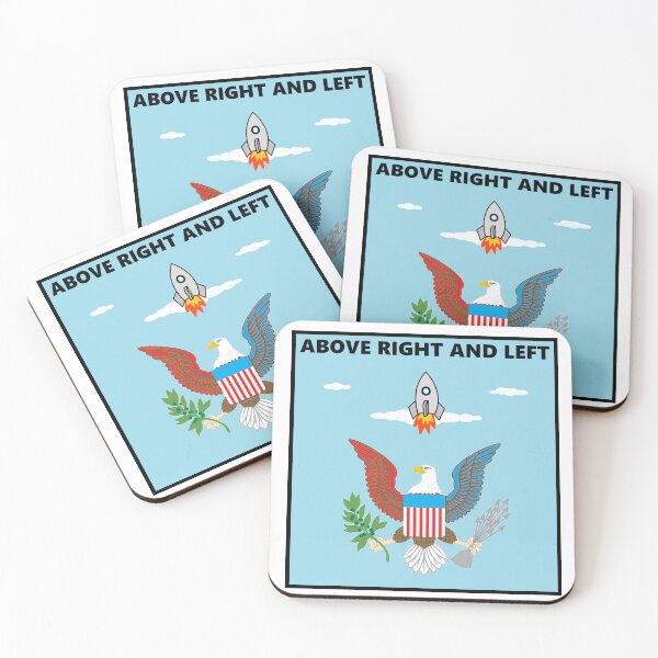 Item preview, ABOVE RIGHT AND LEFT (EAGLE'S VANTAGE POINT) designed and sold by BrandoCafe.