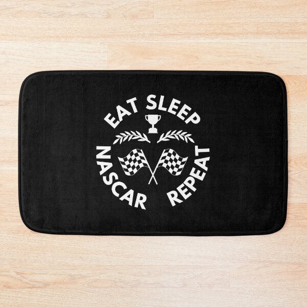 Item preview, Eat Sleep Race Repeat White designed and sold by Web CreationsNL.
