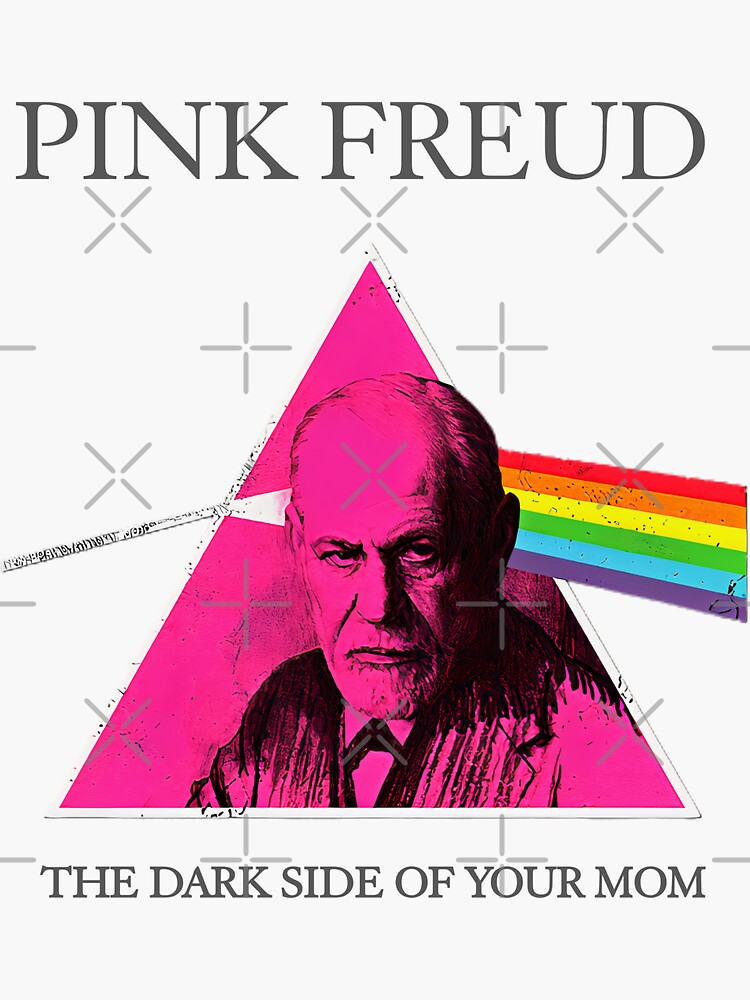 T-shirt à Capuche Unisexe 'Pink Freud The Dark Side' - Design Graphique, Marque Gildan, Coupe Fitted