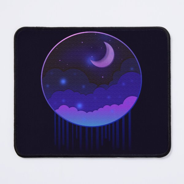 The Clouds and the Moon: Dream Mouse Pad