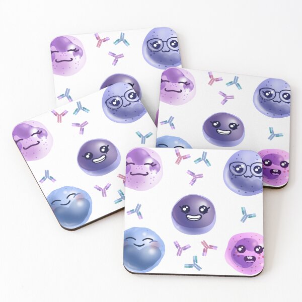 Item preview, Cute 3D Immune Cells with Antibodies designed and sold by Science Lab Designs.