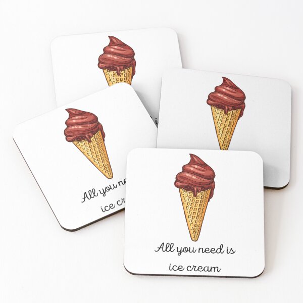 Item preview, All you need is ice cream designed and sold by DoodlesnPoodles.