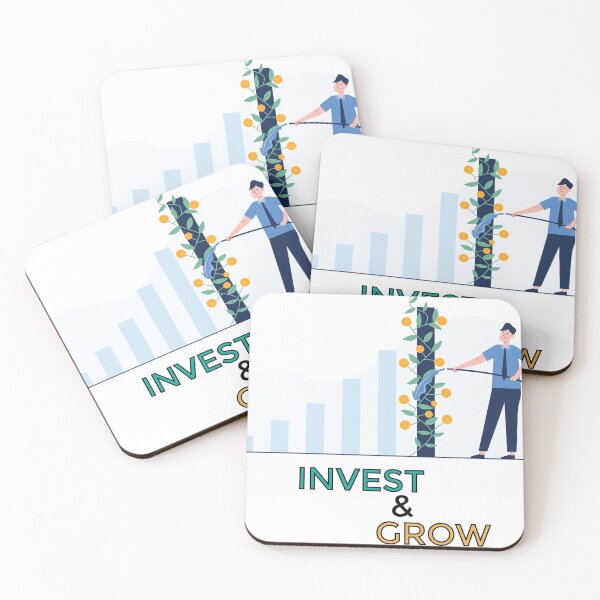 Item preview, Invierta y crezca | Dinero | Inversión comercial y criptográfica designed and sold by CadDesignerr.