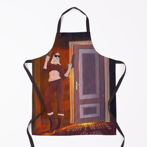Item preview, The girl in the room with two guns designed and sold by Prof209.