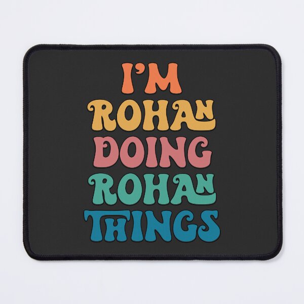 Item preview, Rohan Funny Retro First Name designed and sold by Americandude.