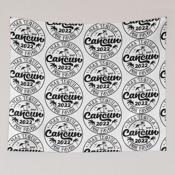 Item preview, Cancun 2022, Mexico, Más Tequila Por Favor designed and sold by imjuliana.