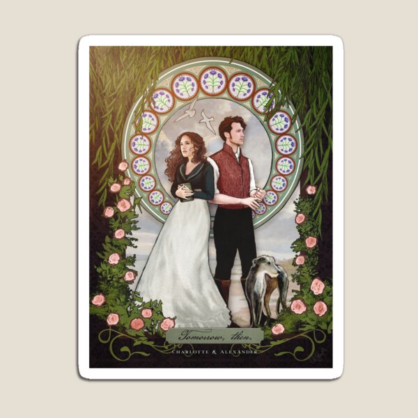 Aperçu de l'œuvre Sanditon Mucha a inspiré l'affiche de Heybourne Charlotte et Alexander créée et vendue par fanstopshop.