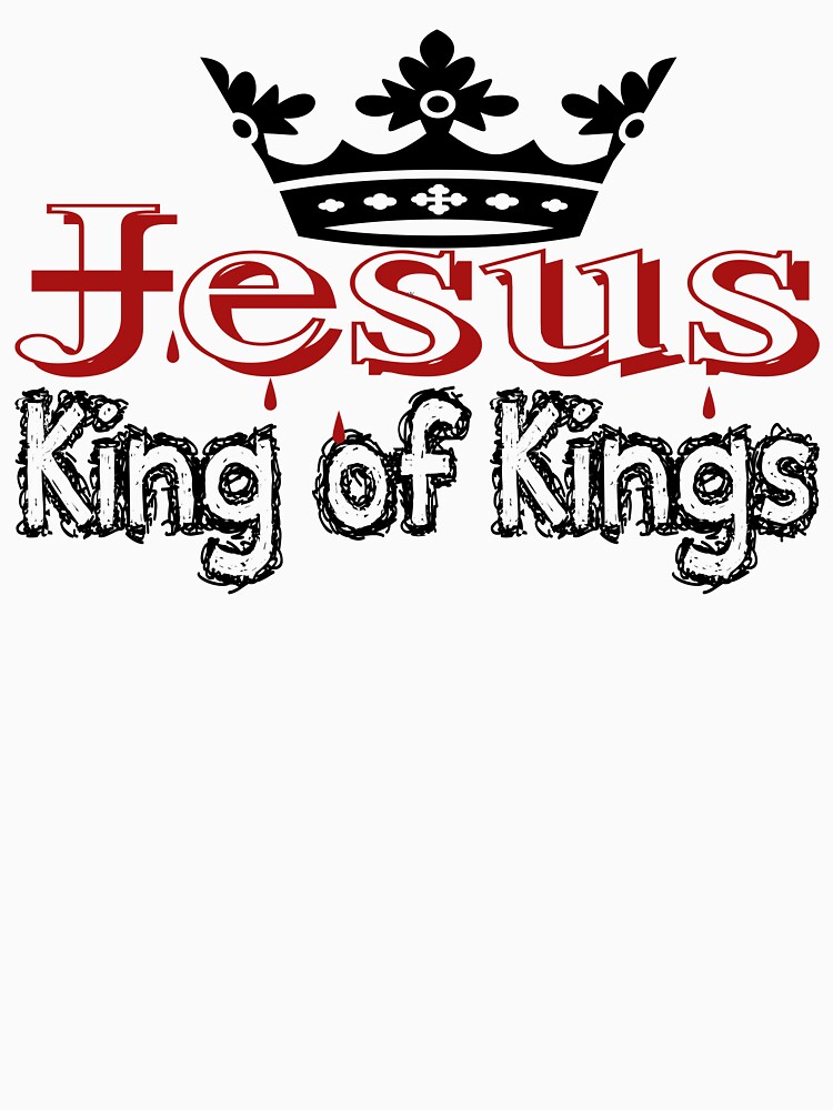 Thumbnail 7 of 7, Classic T-Shirt, Jesus King of kings designed and sold by David Burton.