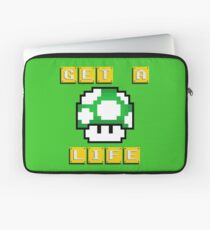 Get A Life Mushroom Laptop Sleeve