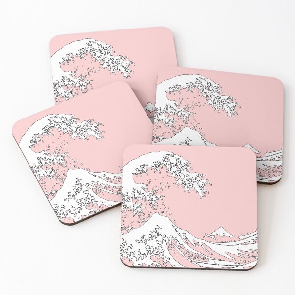 Item preview, Great Wave Minimalist Pastel designed and sold by ind3finite.