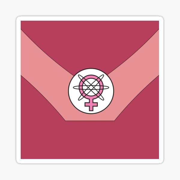 "Atom Eve Invincible Inspired Superhero Costume Comic Design" Sticker