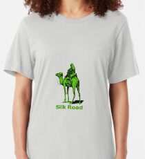 Silk Road Logo Slim Fit T-Shirt