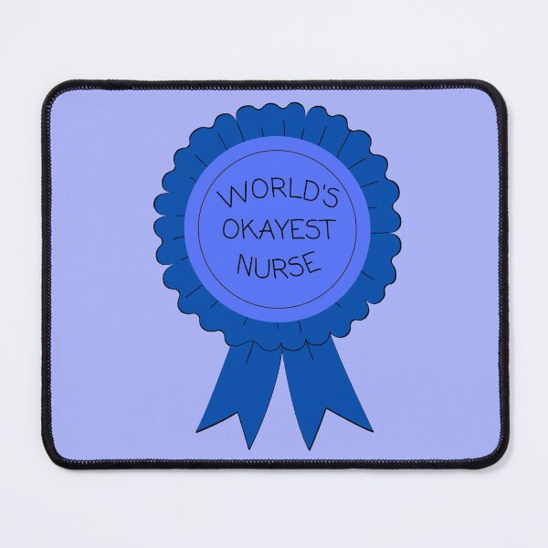 Item preview, World's Okayest Nurse designed and sold by RSF08.