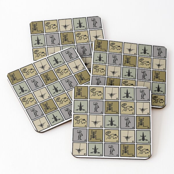 Item preview, Nazca Lines Repeat designed and sold by DapperDanStudio.