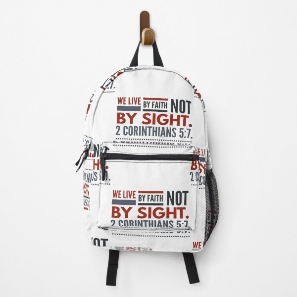 Item preview, We Live By Faith Not By Sight 2 Corinthians 5:7. designed and sold by Pixelcraftsmith.