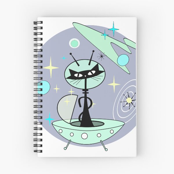 Item preview, Atomic MCM Cosmic Cat Martian Lost in Space designed and sold by BossAtomic.
