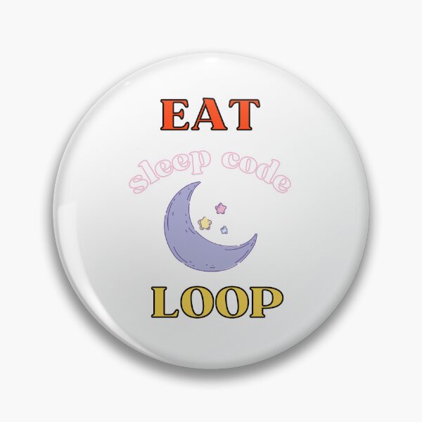 Artikelvorschau, Schlafcode-Schleife essen entworfen und verkauft von DoraHappy.