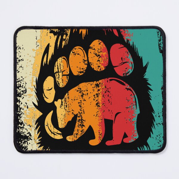 Item preview, Bear Silhouette In Paw Grizzly Bear Costume designed and sold by SweetbeStore.