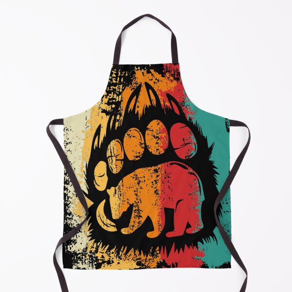 Item preview, Bear Silhouette In Paw Grizzly Bear Costume designed and sold by SweetbeStore.