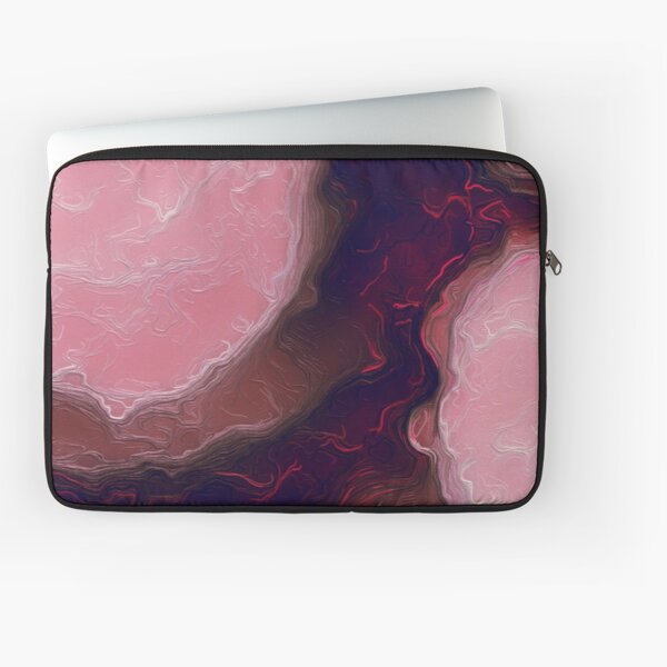 Bubblegum Pink Clouds Laptop Sleeve