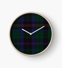 Phillips of Wales Clan/Family Tartan Clock