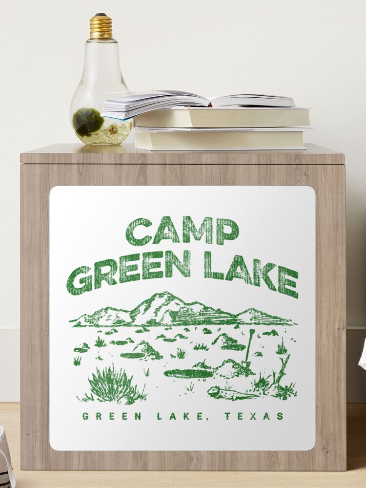 Camp Green Lake Travel Poster Sticker for Sale by InkLayer