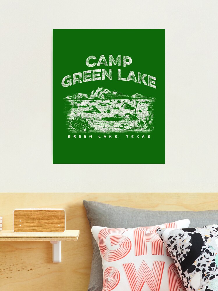 Camp Green Lake Travel Poster Sticker for Sale by InkLayer