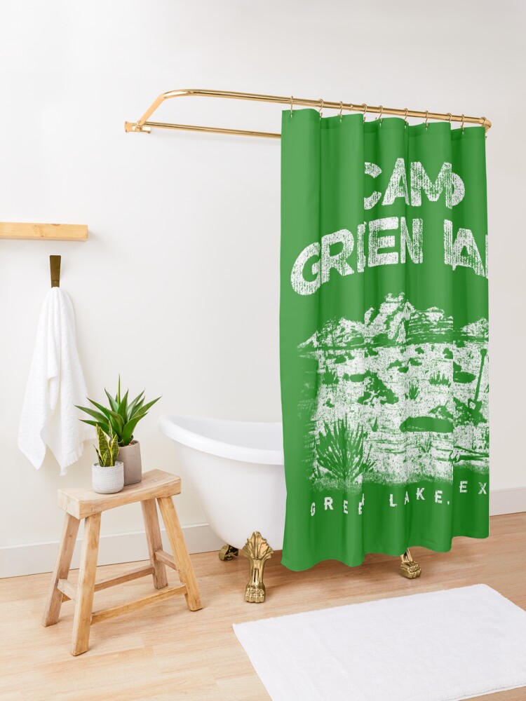 Camp Green Lake Travel Poster Sticker for Sale by InkLayer