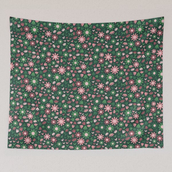 Item preview, Sweet Garden - Green and Pink designed and sold by FilipaTrindade.