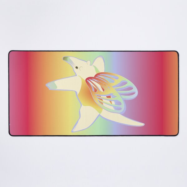 Item preview, anteater tamandua rainbow fairy wings designed and sold by MiraNomegusta.